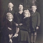 Dorothy Barnett and children: